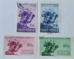 1949 EVRENSEL POSTA BİRLİĞİNİN 75. YILI