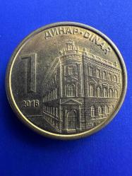 Sırbistan 1 Dinar 2016