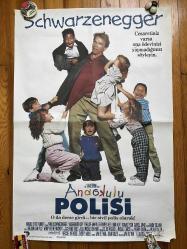 Anaokulu Polisi (Kindergarten Cop) Orijinal Sinema Afişi – 1990 – 67x98 cm
