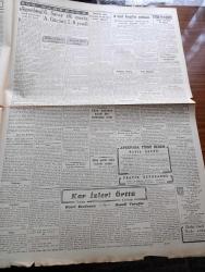 Cumhuriyet Gazetesi - 17 İkincikanun (Ocak) 1943 - İki Görüş Farkı Cumhuriyet Başmakale - Bütün Yurtta Seçim Faaliyeti Başlıyor - Dahiliye Vekili Recep Peker'in Vilayetlere Tamimi - Yarından İtibaren Varlık Vergisini Ödememiş Olanların Haciz Altına Alınan Malları Müzayede İle Satılacaktır - 8. İngiliz Ordusu Rommel Ordusunun Cenub Kanadı Üzerine Taarruza Geçti - Irak Hükümeti Almanya İtalya Ve Japonya'ya Harp İlan Etti - Madrid'e Göre Fransa'da 50 Bin Kişi Tevkif Edilmiş - Alman Harp Tebliği - Sovyet Harp Tebliği - Yüksek Ticaret Mektebinin 60. Yıldönümünü Kutlandı - Müzeyyen Senar Her Akşam Maksimde - İstiklal Lisesinde Dünkü Müsamere Fotoğraf - Bağdat Hırsızı Milli Ve Alemdar Sinemalarında - Hasan Ferit Alnarın Violençel Konçertosu - Kral İzleri Örttü Yazan Henri Bordeaux Yazı Dizisi - Galatasaray İlk Maçta Ankaragücünü 2 0 Yendi - İstanbul Belediyesi Şehir Tiyatroları Dram Kısmında İflas Komedi Kısmında Kızlar Eğleniyor Oyunu - Varlık Vergisi Mükelleflerine - Bugünkü Radyo Programı