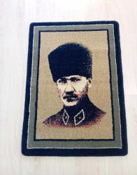 Atlas halı Atatürk portresi