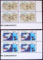 KKTC=2006    İ-639..40  Avrupa Pullarının 50. Yılı  DBL (**)'