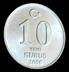 2006 10 Yeni kuruş Çil