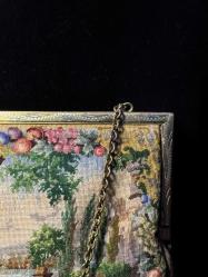 VİNTAGE FLORAL EL İŞİ GOBLEN EL ÇANTASI – NADİR PARÇA Obje & Co. Collectables | Urla