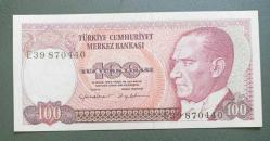 7 Emisyon E 39 Seri 100 Lira Çil