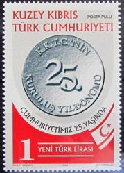 KKTC=2008    İ-708  KKTC Kuruluşunun 25. Yılı   (**)'