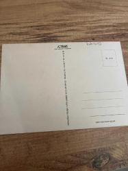 Yeni yıl tepbrik kartı Soykan kâğıt ürünleri ve pazarlama  kartpostalı 18x12 ebatında