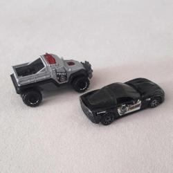 Matchbox Police 2'li Metal Araba Lotu (Chevy Corvette ve Road Raider)