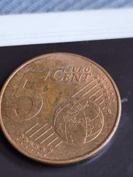 5 Euro Cent İspanya 2020