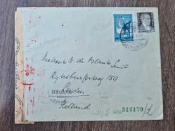 Çok Nadir - II. Dünya Savaşı Dönemi Nazi Sansürlü Türkiye Çıkışlı 2’li Zarf Seti (1940–1942)