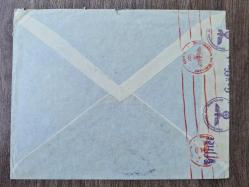 Çok Nadir - II. Dünya Savaşı Dönemi Nazi Sansürlü Türkiye Çıkışlı 2’li Zarf Seti (1940–1942)