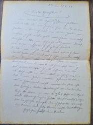 1944 Luftwaffe Feldpost Lotu (2 Adet) – FPn 17142 & FPn 30394C – Pul ve Damgalı, El Yazmalı Orijinal Sahra Mektupları