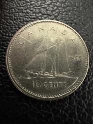 Kanada 10 Cent 1975