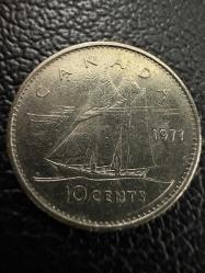 Kanada 10 Cent 1977