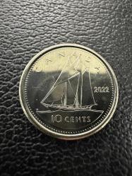 Efemera - Kanada 10 Cent 2022 - kitantik - kitaLog