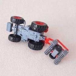 Pulluklu Metal Traktör (Diecast)