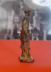 Antika - Kurşun Osmanlı asker Subaşı biblo minik figür - kitantik - kitaLog