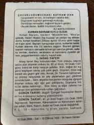 10 OCAK 2006 - TAKVİM YAPRAĞI - DOĞUM GÜNÜ HEDİYESİ - BÜYÜK SAATLİ MAARİF TAKVİMİ - ALİ MAFİŞ ESENER - KURBAN BAYRAMI KUTLU OLSUN - I.İNÖNÜ ZAFERİ - ÇALIŞAN GAZETECİLER BAYRAMI - AY İSİMLERİNİN DEĞİŞİMİ