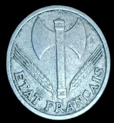 Fransa 1942 1 Frank