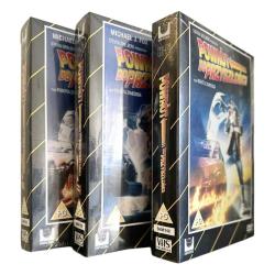 Geleceğe Dönüş -Back To The Future VHS Retro Tasarım DVD Koleksiyoner Özel Baskısı   (Türkçe seçenek içermez )