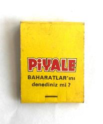 Piyale Makarna ve Baharatları - Eski kibrit