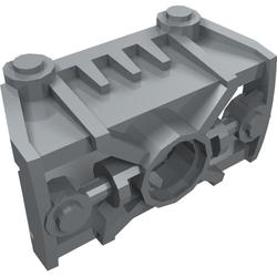 Lego Bionicle 47299	Eklem Koruyucusu Zırh Toa Metru Dizlik (Gümüş Koyu Gri)