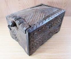 HaRiKa AĞAÇ OYMA KaHVe-ŞeKeR KUTUSU....