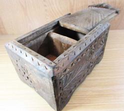 HaRiKa AĞAÇ OYMA KaHVe-ŞeKeR KUTUSU....