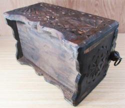 HaRiKa AĞAÇ OYMA KaHVe-ŞeKeR KUTUSU....