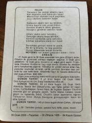 30 OCAK 2006 - TAKVİM YAPRAĞI - DOĞUM GÜNÜ HEDİYESİ - BÜYÜK SAATLİ MAARİF TAKVİMİ - H. JACKSON BROWN JR. - ERBAİN - ÜNLÜ KARİKATÜRİST ALİ ULVİ ERSOY VEFAT ETTİ - RUS YAZAR ANTON ÇEHOV DÜNYAYA GELDİ