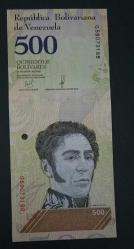 Venezuela 2018 500 Bolivar Çil