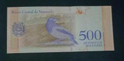 Venezuela 2018 500 Bolivar Çil