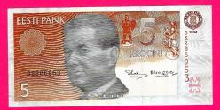 Estonia 5 Krooni 1994 P 76 UNC (TK 17 926) ÇİL