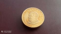 VATİKAN 50 EURO CENT SPECIMEN FANTAZİ