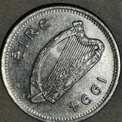 İRLANDA 1994  10 PENCE