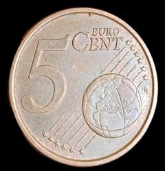 İtalya 2010 5 Euro Cent Çil Collezyum görsel