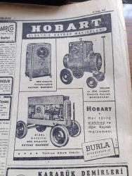 Cumhuriyet Gazetesi - 18 Nisan 1947 - Çekilmek Çekilmemek Yazan Nadir Nadi Başmakale - Yardım Projesi Ayanda Salıya Rey Konuyor - Hasan Ali Yücel Kenan Öner Davası Başladı - Milli Kalkınma Partisi Gene Faaliyete Geçti - Ankara Valisi İzzeddin Çağpar Aleyhine Açılan Dava - Türk Milliyetçiliğinin Karakter Ve İstikameti Ne Olmalıdır - Unkapanı Davası Sanıkları Mahkeme Huzurunda Fotoğrafı - Gençliğin Darülacezeye Yardımı - İzmir At Yarışlarının Dördüncü Hafta Programı - Bekri Mustafa Fıkraları Yarın Çıkıyor - Şehir Dram Tiyatrosunda Köyde Bir Ay Piyesi - Adak Yazan Kemal Ragıp Yazı Dizisi - Büyük İtiraf Filmi Eser Haluk Tanju Reji Refik Kemal - Güreşçilerimiz Prag'da Hava Meydanında - Hobart Elektrik Kaynak Makineleri - Çapamarka - Bugünkü Radyo Programı - Borsa - Meşhur James Hafif Motosikletleri