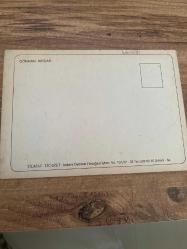 Gökhan kırdar Yılmaz ticaret kartpostalı 18x12ebatında