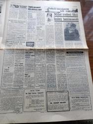 Cumhuriyet Gazetesi - 19 Mayıs 1969 - 50. Yılda Yazan Ecvet Güresin Başmakale - Cumhurbaşkanı Cevdet Sunay Anayasa Değişikliğine Karşı Çıktı - Süleyman Demirel MİT Başkanı Korgeneral Fuat Doğu İle İki Defa Görüştü - Süleyman Demirel Demirel Süleyman Yazan Fikret Otyam - 17 Öğrenci Kuruluşu İsmet İnönü'nün Siyasi Hayattan Çekilmesini İstedi - Makarios Kıbrıs Görüşmelerinde Gelişme Yok Dedi - 19 Mayıs Gençlik Bayramı Kutlu Olsun Fotoğraf - Yarım Yüzyıl Sonra Yazan İlhan Selçuk Köşe Yazısı - Komünist Çin'le Kuzey Kore'nin Arası Açılmış - Kuzey Vietnam Nixon Planını Reddediyor - Cumhuriyet Devrinde Gericilik Hareketlerinden Birkaç Örnek Yazan Kemal Zeki Gençosman - Üç Kağıtçı Yazan Orhan Kemal Yazı Dizisi - Padişah Buyruğundan Halk İradesine Yazan Şükran Soner Yazı Dizisi - Saçsız Baş Tarihe Karışıyor - Galatasaray Mersin'e Takıldı Şampiyonluk Turu Atamadı Fotoğrafı - Beşiktaş Gençlerbirliğini Zor Yendi Fotoğraf - 19 Mayıs Maratonu Bugün Koşuluyor - Spor Toto Sonuçları - İsmail Akçay