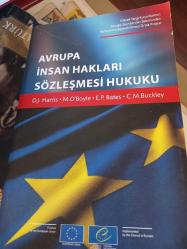 AVRUPA İNSAN HAKLARI SÖZLEŞMESİ HUKUKU