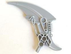 Lego Hero Factory 57543 Bionicle Silahı Küçük Kılıç (Hewkii Mahri / Solek) (Gümüş Gri)