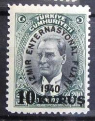 TÜRKİYE=1940   İ-1429-  İzmir Enternasyonal Fuarı Sürşarllı Seri  (**)'