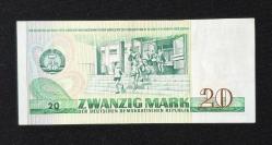 Doğu Almanya 20 Mark 1975 ÇÇT KAĞIT PARA