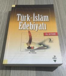 TÜRK İSLAM EDEBİYATI EL KİTABI 3.BASKI