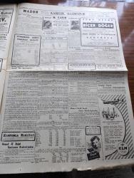 Cumhuriyet Gazetesi - 27 Haziran 1950 - Sonun Başlangıcı Yazan Nadir Nadi Başmakale - Kore Tecavüzüne Karşı Konulacak - Başbakan Adnan Menderes'in İç Politika Mevzuuna Dair Demeci - Truman Ve Ayetlerin Birleşmiş Milletlerin Kararlarının Destekleneceğini İlan Ettiler - Güney Kore'de Savaş Sertleşti - Kemal Aygün İstanbul Emniyet Müdürü Oldu - Taşlıkta Ömer İnönü'ye Satılan Arsa - Muzaffer Kayalıbay İsimli Vatandaşın Ölümünden Ömer İnönün de Mesul Olduğu İddia Edildi - Şehir Ve Devlet Tiyatroları - Yamyamlık Hadisesini Örten Esrar Perdesi - 3. Dünya Harbi Nasıl Olacak Yazan İngiliz İstihbarat Subaylarından Philipp Reynoids Yazı Dizisi -   Vatan Veya Silistre Filme Alınıyor - Hürriyet Var Yazan Burhan Felek Köşe Yazısı - Üç Silahşörler Yazan Alexandre Dumas - İsrail'de Çıkan Dünyanın En Orijinal Gazetesi Yazan Metin Toker - Ingrid Bergman'ın Oğlu Gazetecilere Gösterildi - Müzeyyen Senar Işıl Yenikapı M. Çakır Gazinosunda - İstanbul Ankara Radyosu Programı - Hoover Elektrik Süpürgeleri
