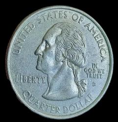 Amerika 2008 D Eyaletler Serisi Hawai Çeyrek Dolar