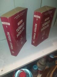 TÜRKÇE SÖZLÜK 1 VE 2. CİLT ( 2 CİLT TAKIM ) - MİLLİYET Türk dil kurumu