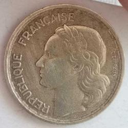 FRANSA 1955  10 FRANK