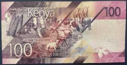 KENYA 100 SHILING 2019.ÇİL.KAĞIT   PARA