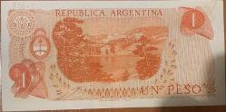 ARJANTİN 1 PESOS ÇİL KAĞIT PARA  RESİMDEKİ ÜRÜN